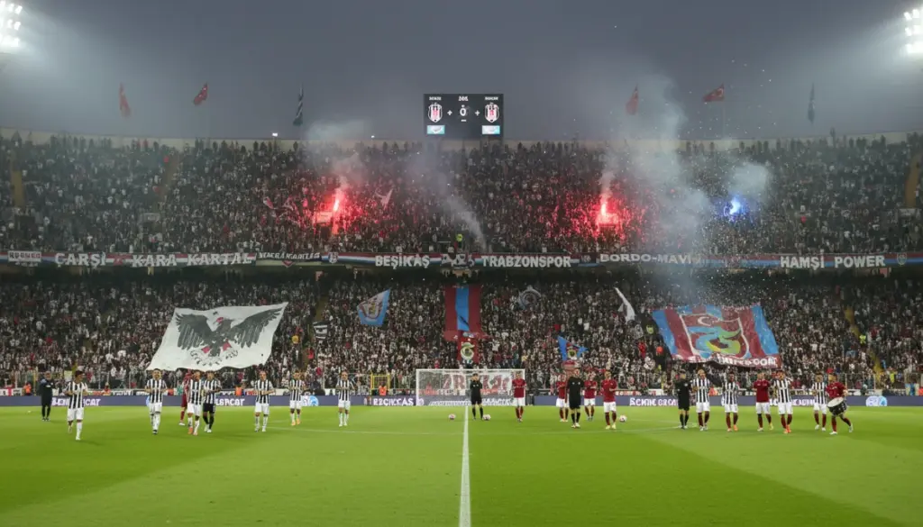 Süper Lig’de Dev Randevu: Beşiktaş ve Trabzonspor Karşı Karşıya