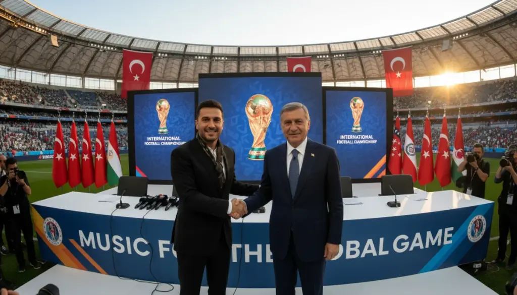 Türkiye’nin 2026 Dünya Kupası Marşı İçin Sinan Akçıl ile İş Birliği!