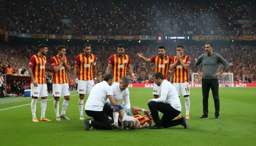 Galatasaray, Gabriel Sara’nın Sakatlığı ile Sarsıldı: Şampiyonluk Yolunda Zorluklar