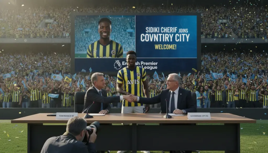 Sidiki Cherif Coventry City Kadrosuna Dahil Oldu