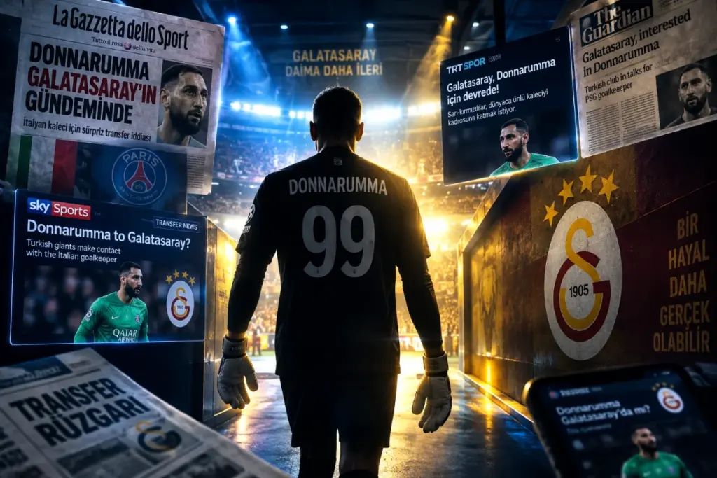 Galatasaray’ın Kalesi İçin Dev İsim: Gianluigi Donnarumma İddiası