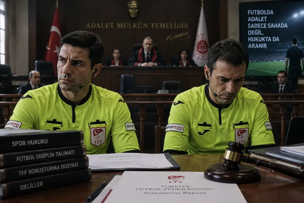 Türk Futbolunda Hakem Soruşturması: Yasin Kol ve Göktuğ Hazar Erel Hakkında Tutuklama Talebi